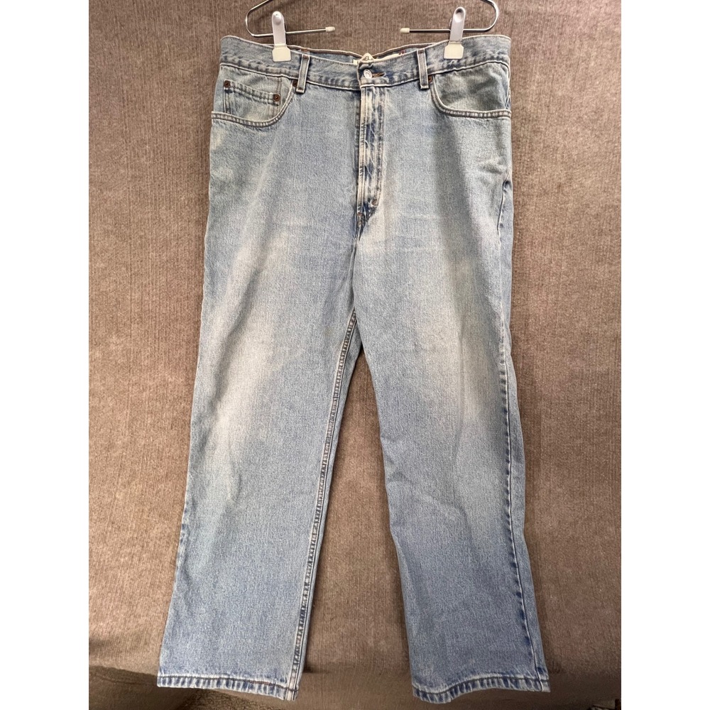 Levis 550‎ Relaxed Fit Jeans Mens W40 L30 Light Wash Denim Pants